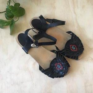Swedish Sven Hassbeens Clog Sandals
